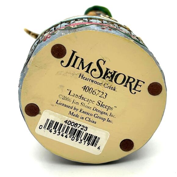 Jim Shore Heartwood Creek Angel Figurine 2006 Landscape Sleeps 4.75"  #4006723 - Picture 6 of 7